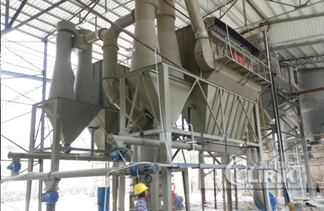 powder grinding mill
