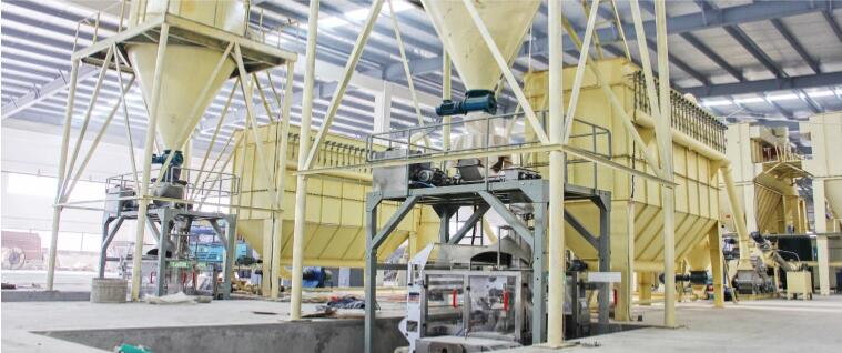 barite powder grinding and modification production line barite powder grinding and modification production line